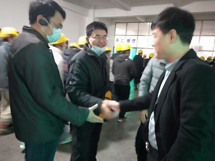 热烈欢迎河南工业大学师生到我司参观学习！